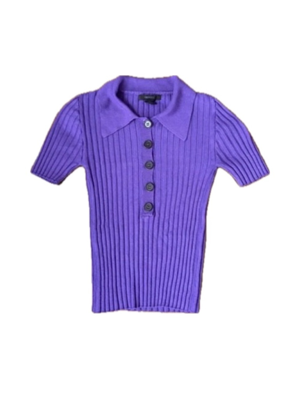 Forever 21 purple polo top